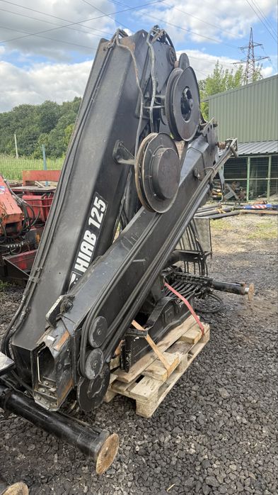 Hiab 125-3 кран маніпулятор