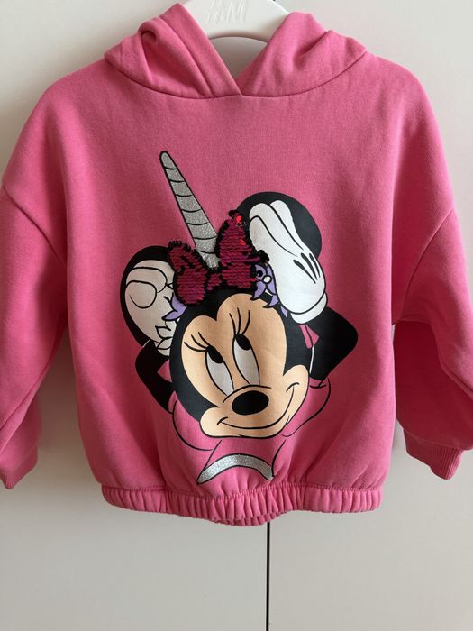 Кофта флісова для дівчинки C&A, minni mouse , розмір98