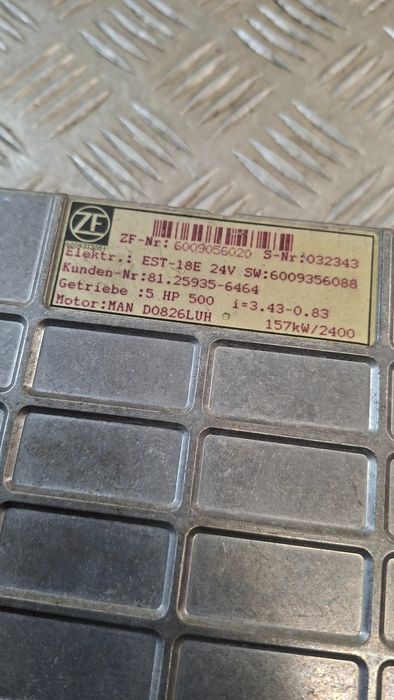 Sterownik Skrzyni Biegów Zf 0501206727