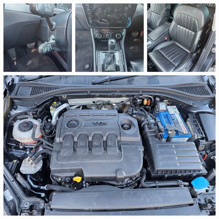 Запчасти Разборка Двери Двигун Skoda Superb 3 2017 B8 Kombi DFG LF7Y