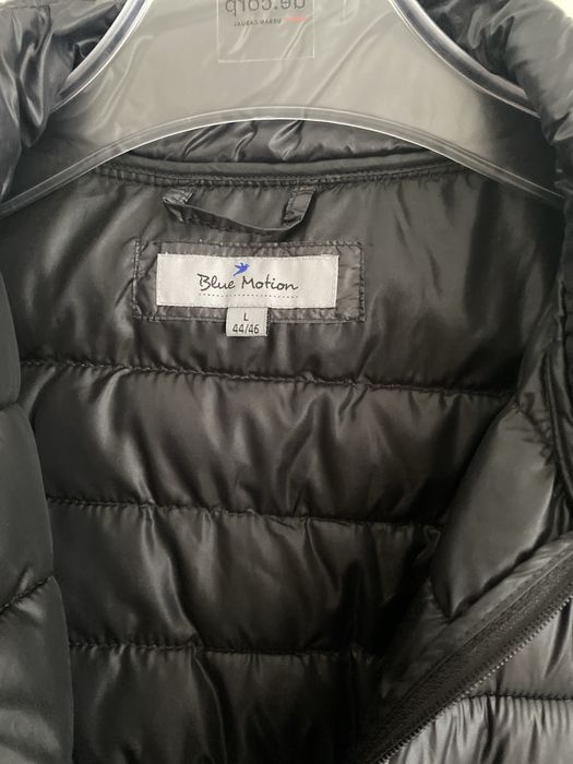 Kurtka unisex  pikowana czarna / L