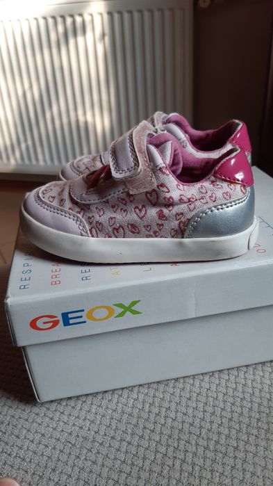 Trampki geox dla dziewczynki roz 21 wkładka 13cm