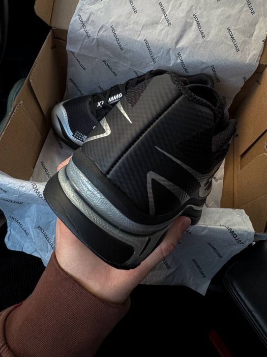 Кросівки MM6 Maison Margiela x Salomon Black