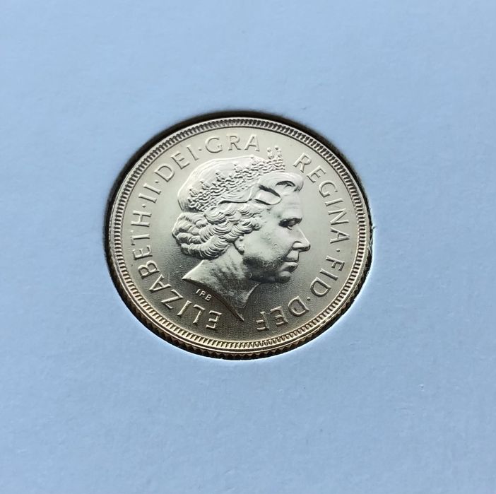 Moeda libra de ouro 2000 (gold sovereign)