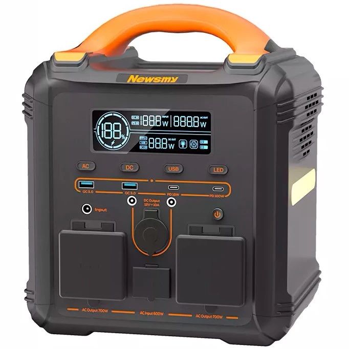 Зарядная станция NewsMy S600P, 700 Вт, 554 Вт/час