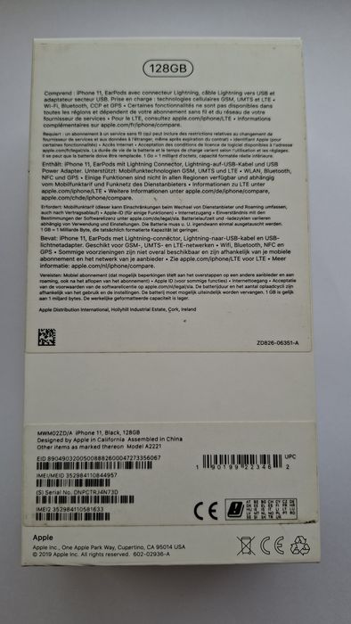 Продам iPhone 11 из США.