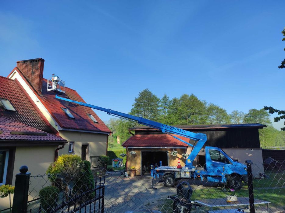 !!! Wynajem Podnośnik koszowy Zwyżka Gdynia Rumia Wejherowo Puck Hel !