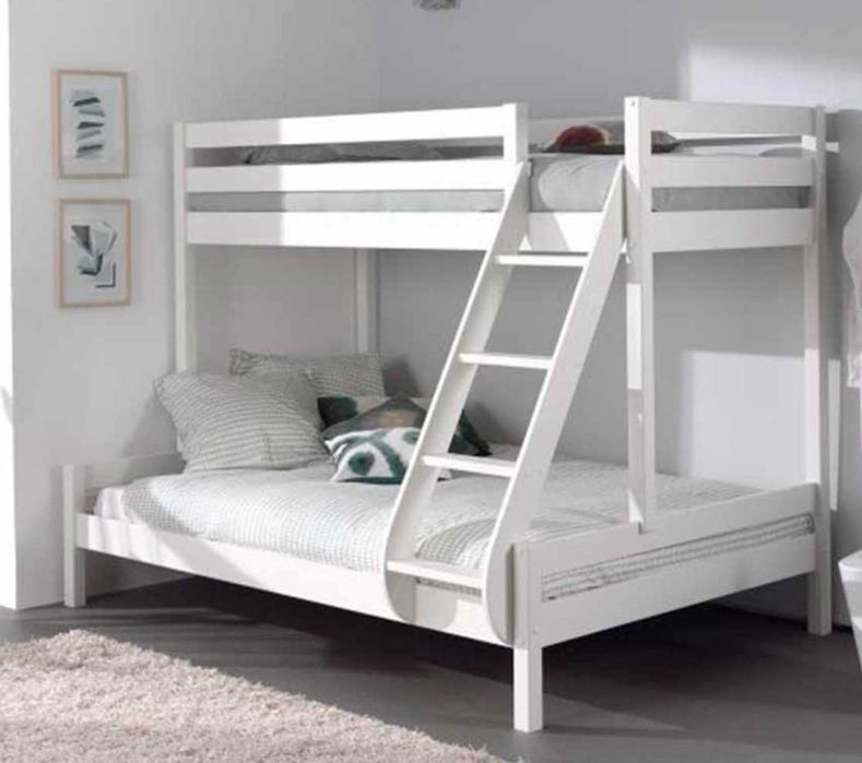 Cama beliche 3 pessoas (colchão 140 + colchão 90) + Colchões