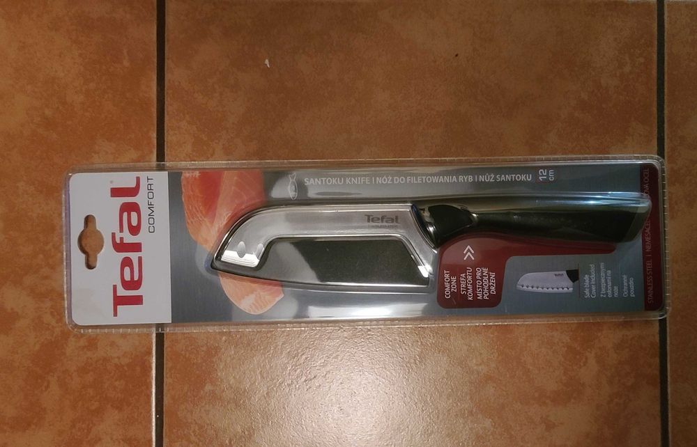 Ніж сантоку TEFAL Comfort 12 см довжина клинка + чохол