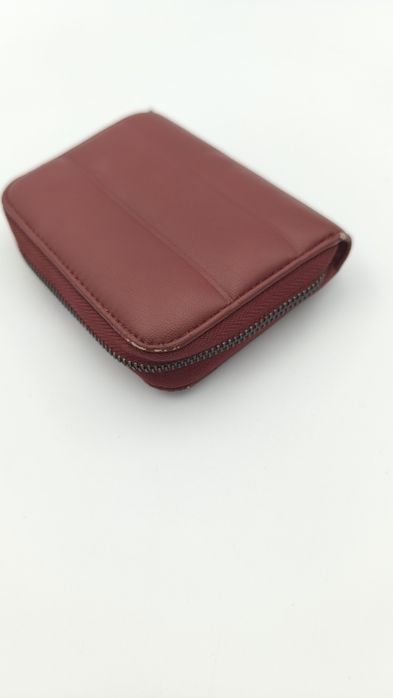 Portfel Calvin Klein bordowy