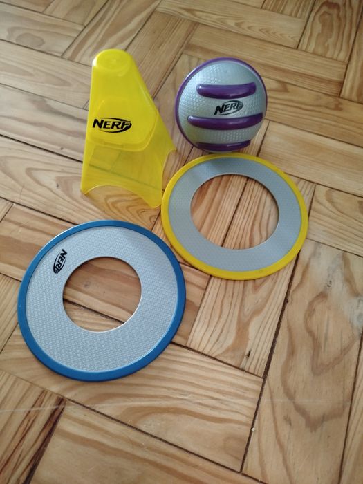Conjunto de NERFs e acessórios