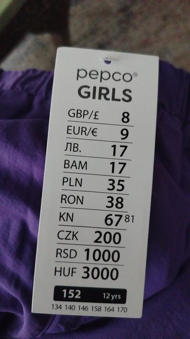 Nowe spodnie z Pepco