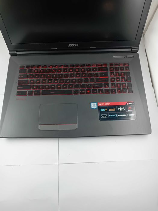 Laptop MSI gv72  8RC I5-8300H 8/1TB GTX 1050 ZASILACZ