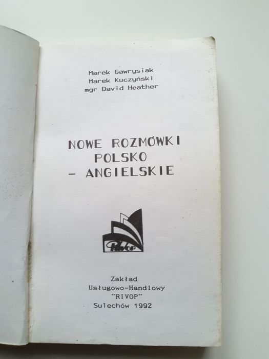 Nowe rozmówki polsko-angielskie Gawrysiak Kuczyński Heather