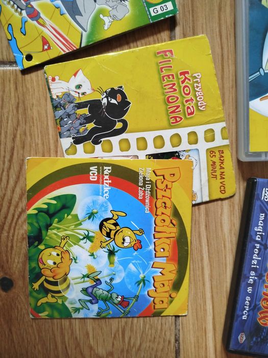 Bajki dla dzeici DVD VCD Inspektor Gadżet Tabaluga Lucky Luke Benjamin