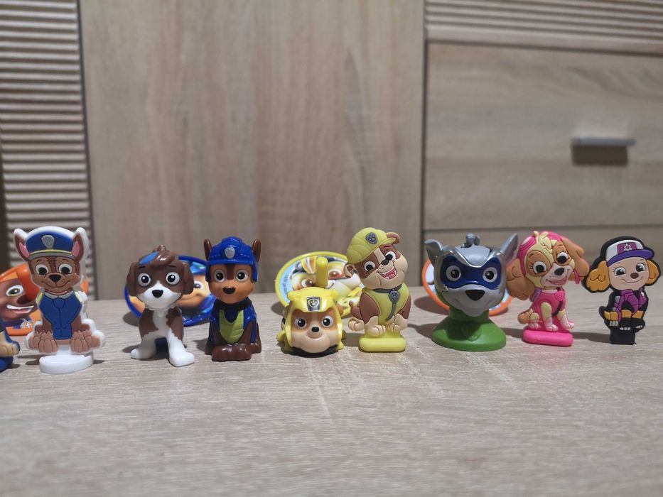 Figurki Miami Kinder Psi Patrol Marschal, Chase, Rubble, Trucker, Skye