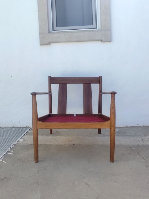 Mid century vintage grete jalk poltrona f118