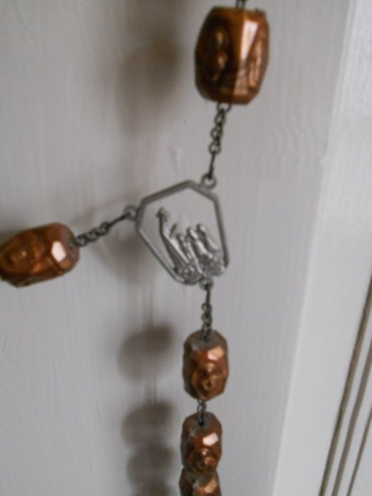 Terço antigo de cristo