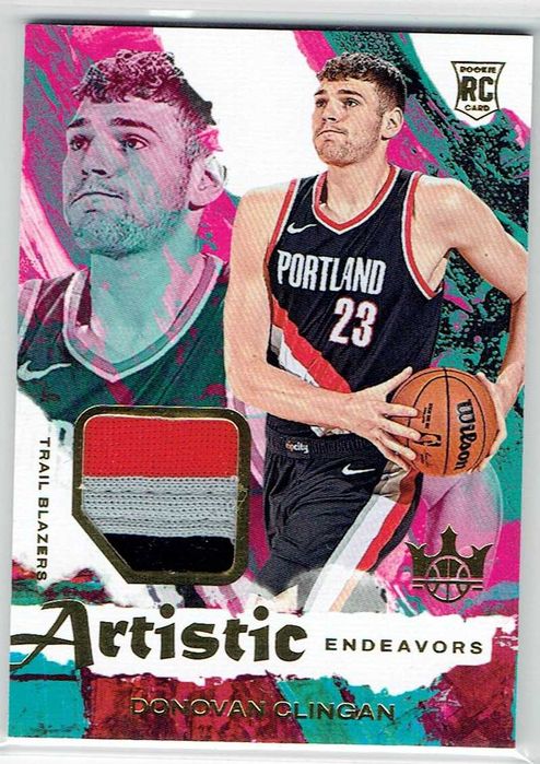 Karta NBA jersey Donovan Clingan, Portalnd Trail Blazers