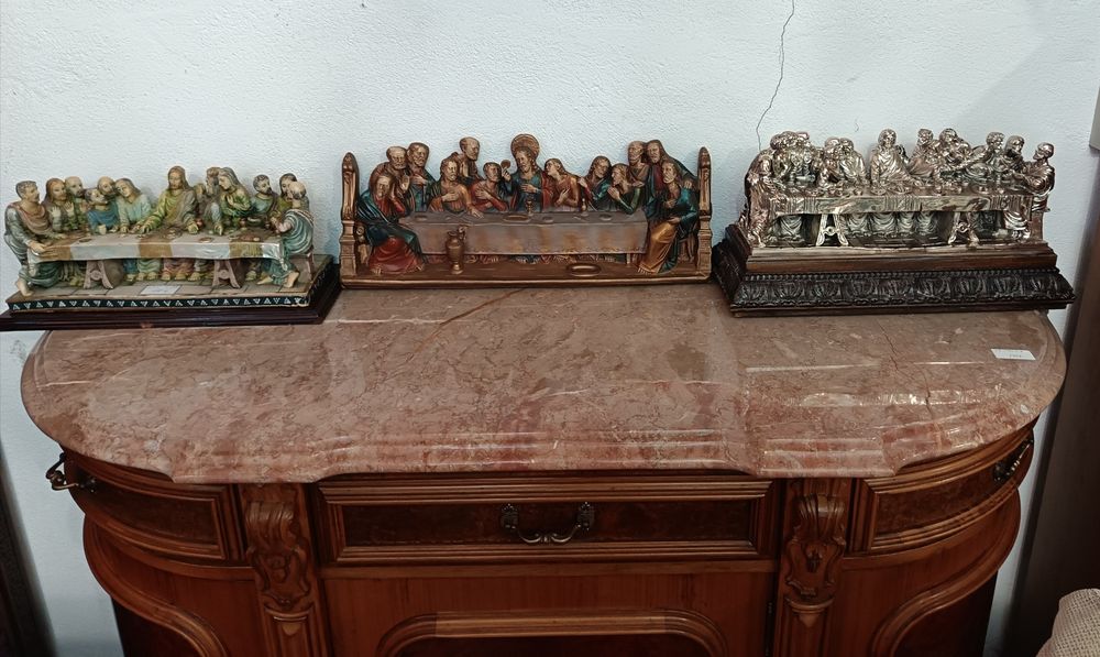 Ceias de Cristo em relevo