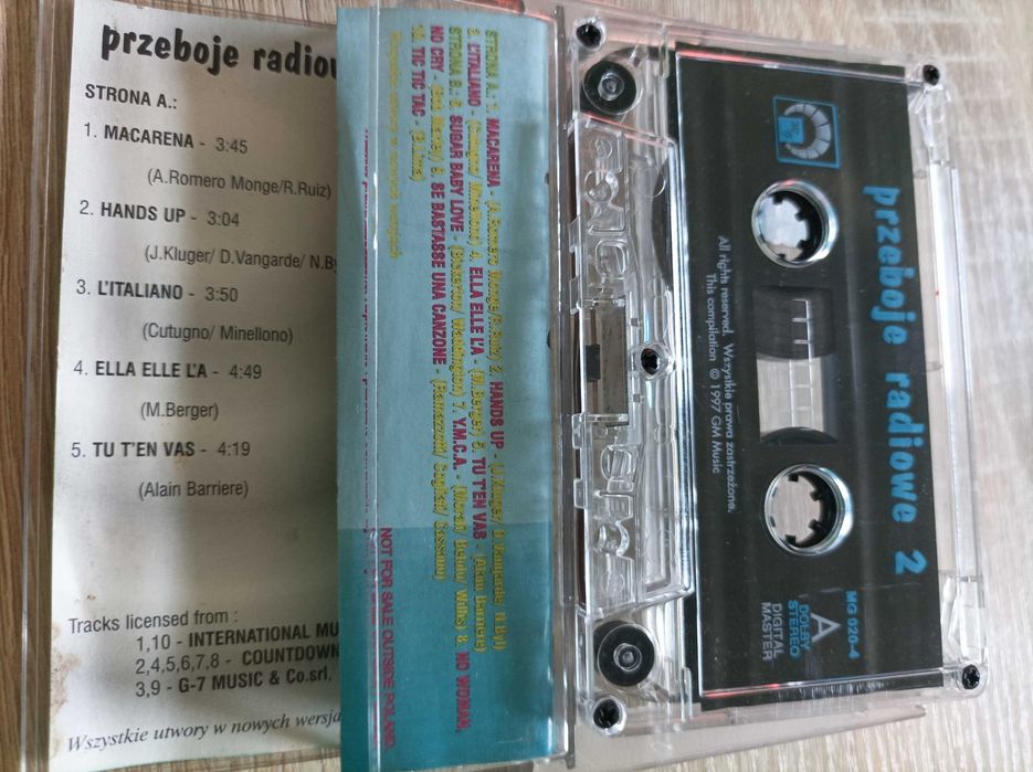 Kaseta - Przeboje Radiowe