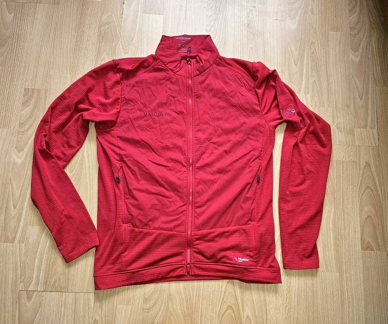 Bluza Mammut Polartec L czerwona