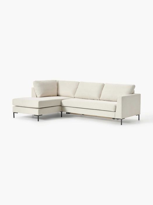 Rozkładana sofa narożna Luna 3 Os. (Westwing)