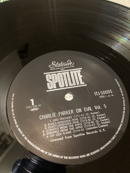 Винил: Charlie Parker on Dial Vol.5