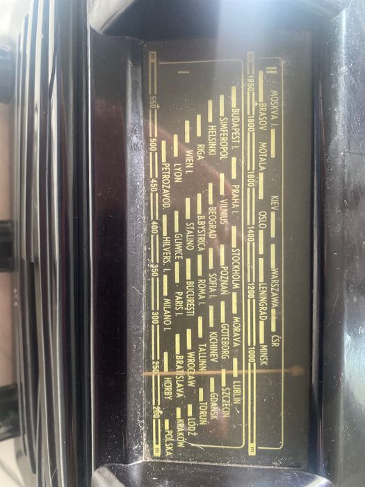Radio ebonitowe Tesla Talisman 304U