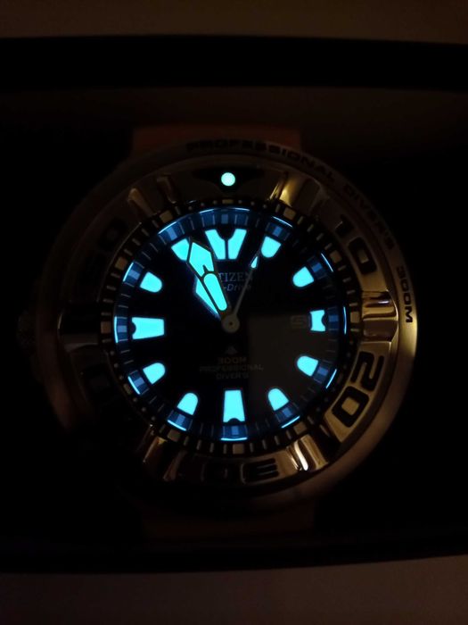 Японские 300м дайверские часы Citizen Ecozilla Eco-Drive BJ8058-06L