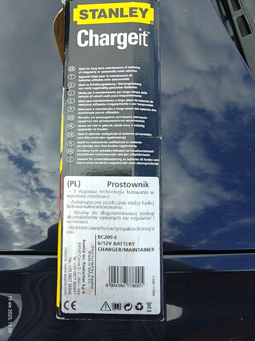 Ładowarka STANLEY BC 209