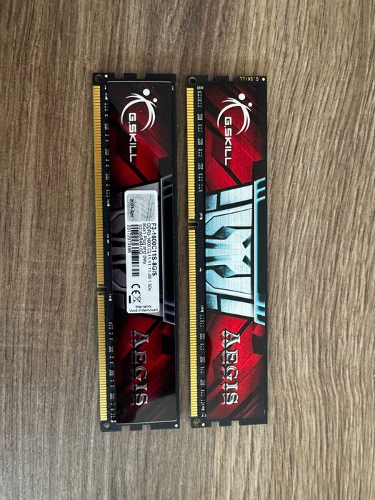 Memória RAM G.Skill Aegis DDR3 16GB (2x8GB) 1600MHz CL11