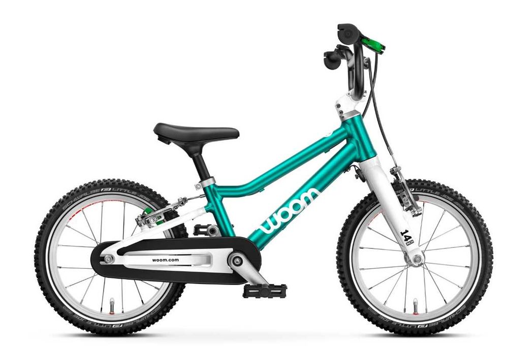 Nowy rower dziecięcy Woom Go 2 Metallic Turquoise, gwarancja, FV