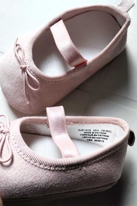 Sapatinhos Recem Nascida Sabrinas Cor de Rosa