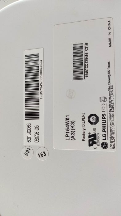 Acer 1690 Display LP154W0164751816184961121