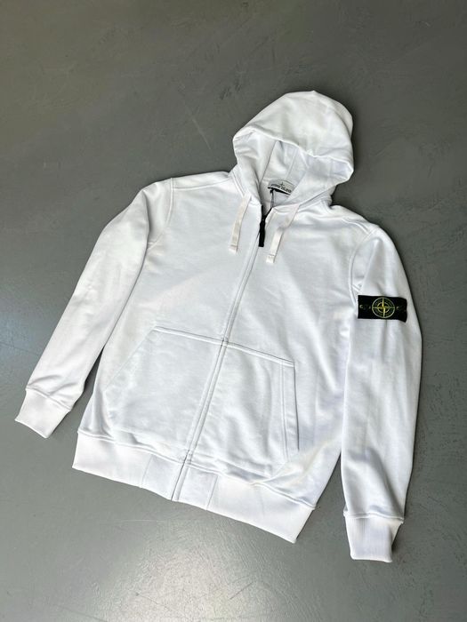 Фіолетовий Зіп худі Stone Island Худи Стон Айленд Фиолетовая кофта Стонік SI