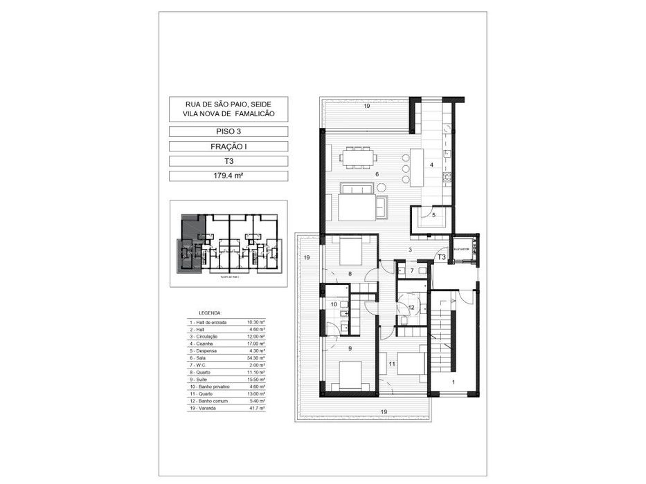 Apartamento T3 - Varandas de Camilo