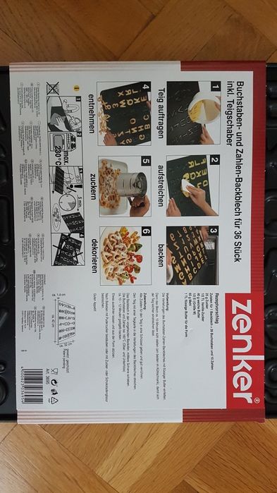 Zenker foremka blaszka do pieczenia