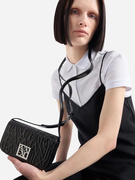Сумка крос-боді через плече жіноча маленька Armani Exchange