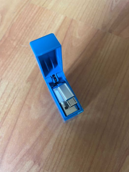 Hama Mikroładowanie niebieski USB