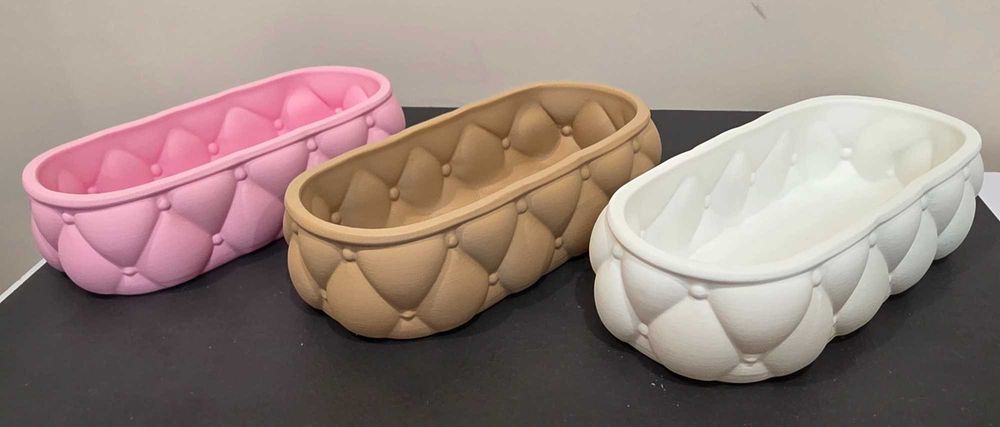 Stylowy pojemnik dekoracyjny organizer na biżuterię, spinki, gumki,