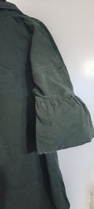 Джинсовий жіночий піджак Zara