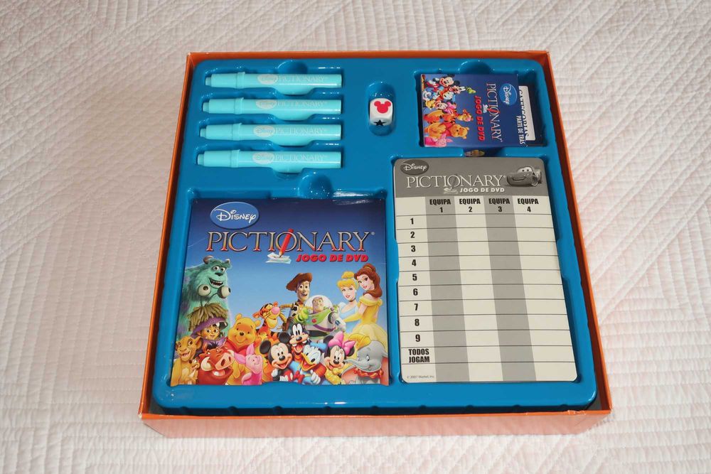 Jogo Pictionary Disney em ótimo estado