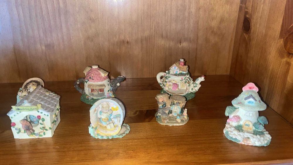 conjunto de casinhas antigas