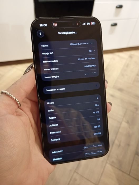 Iphone 14 pro max 128 gb