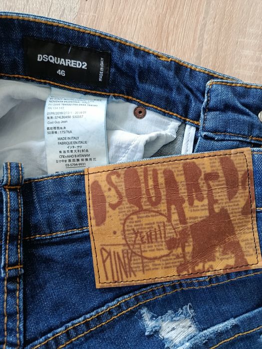 Dsquared2 spodnie jeansowe damskie