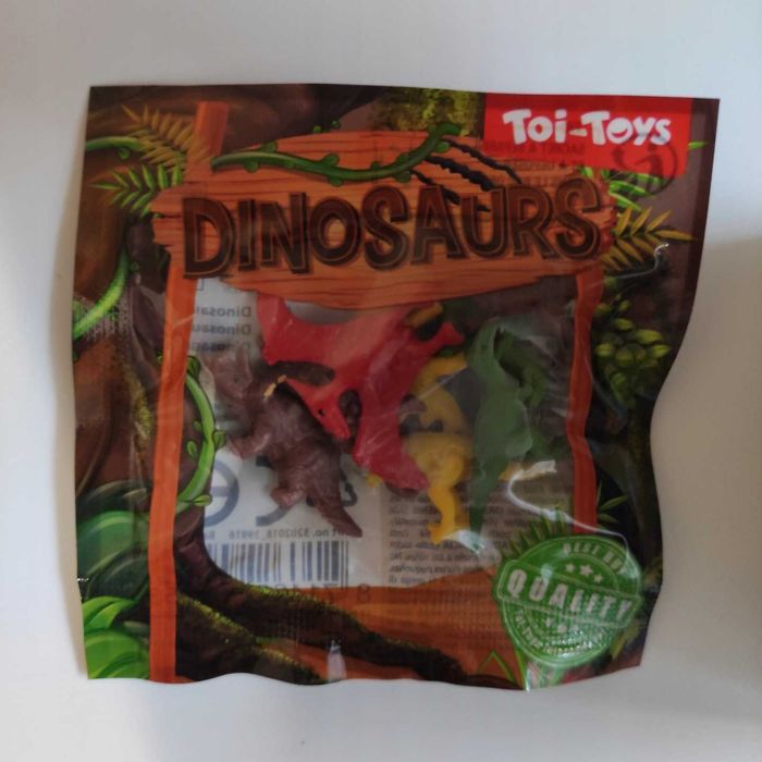 Mini dinozaury figurki gumowe 8 szt