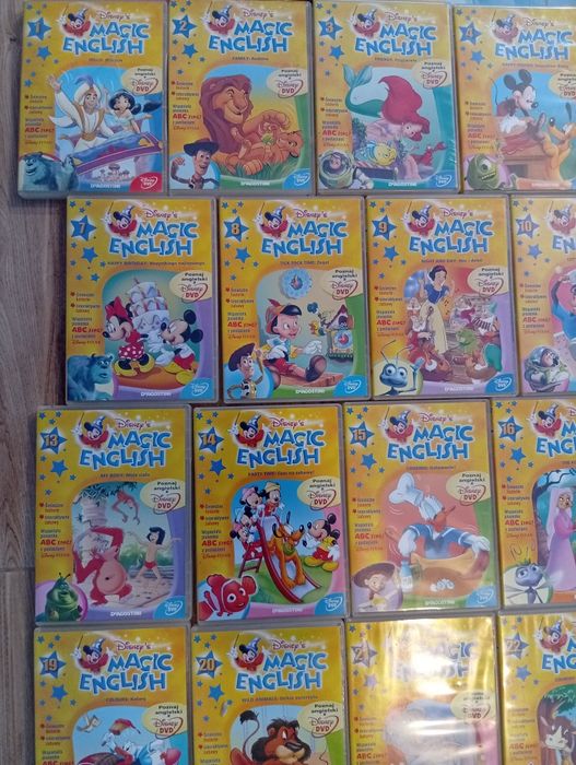 Zestaw Disney's Magic English (29 płyt CD + książeczki)