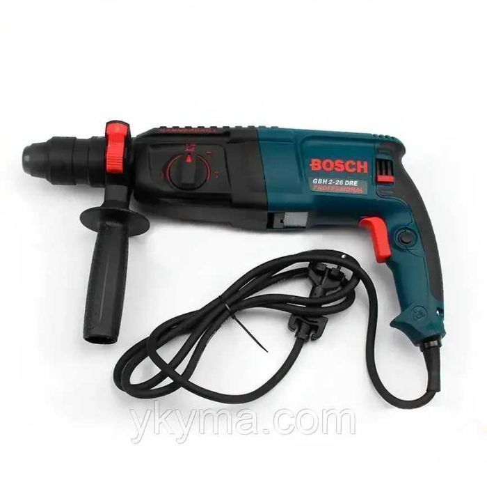 Перфоратор Bosch 2-26 DRE прямий (800Вт 6100уд 2.7дж кейс лопатки ) PL