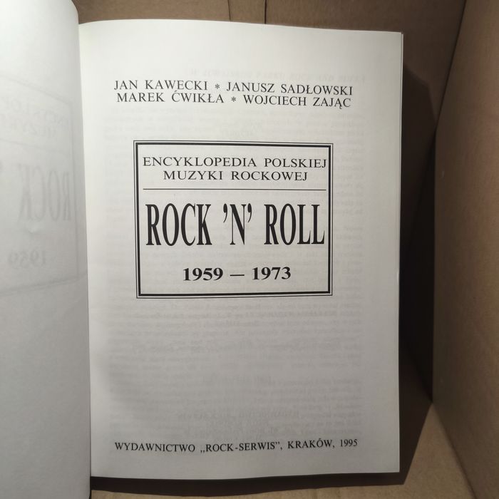 Encyklopedia Polskiej Muzyki Rockowej Rock N Roll Jan Kawecki
